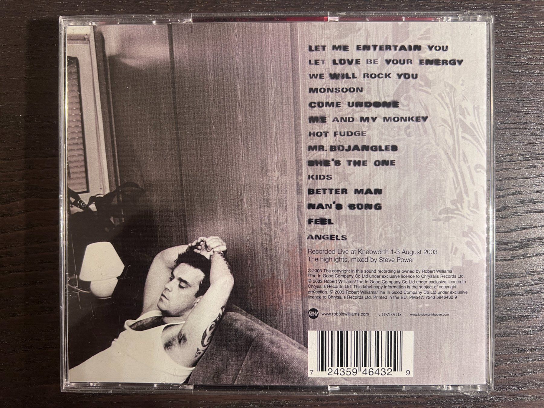 CD: Robbie Williams - Live Summer 2003 – Usato da Zürich venduto da MusikFreunde 1