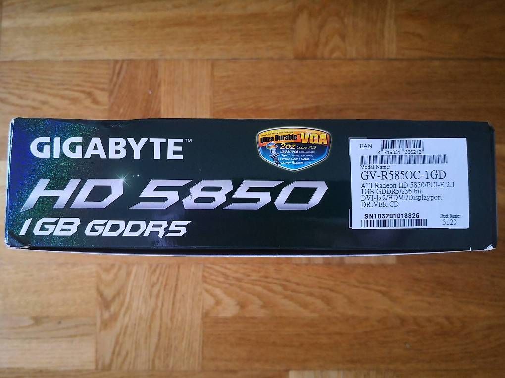 Amd Schede grafiche: GIGABYTE Radeon HD 5850 Video Card – Usato da Lausanne venduto da ale_6c5g 2
