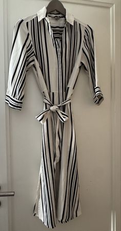 Shirt dress striped Size EUR 34 new condition