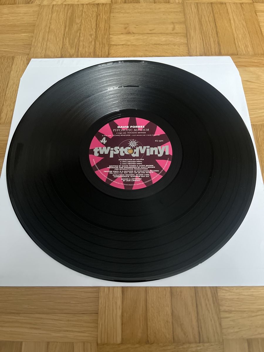 Dischi in vinile: Davie Forbes Hardcore / Gabber Vinyl – Usato da Wangen b. Olten venduto da break72 2