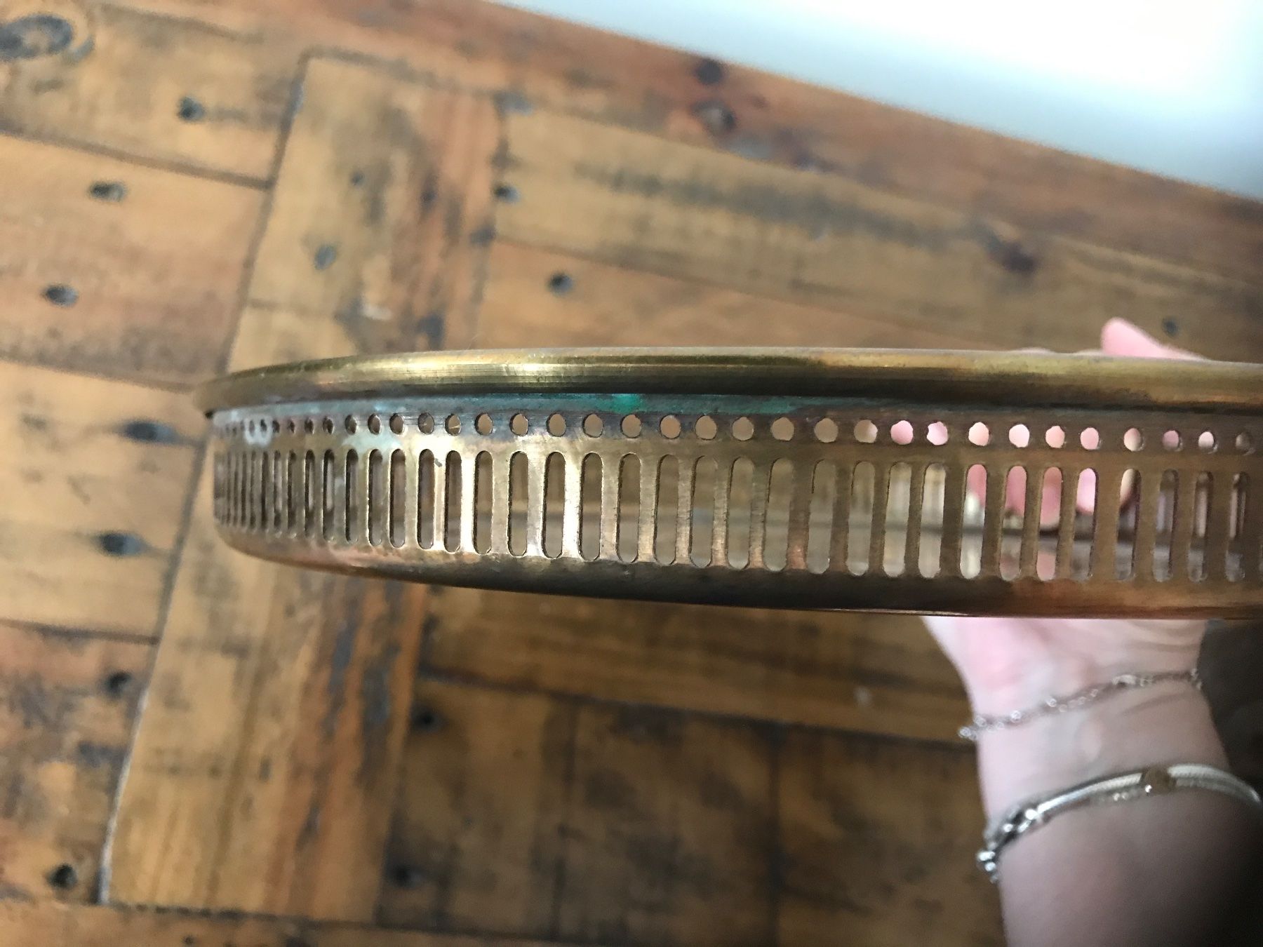Piatti di portata: Serviertablett Messing – Usato da Rapperswil SG venduto da cosiba01 4