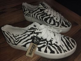 Zebra Sneaker Outsider Gr. 38 Neu!