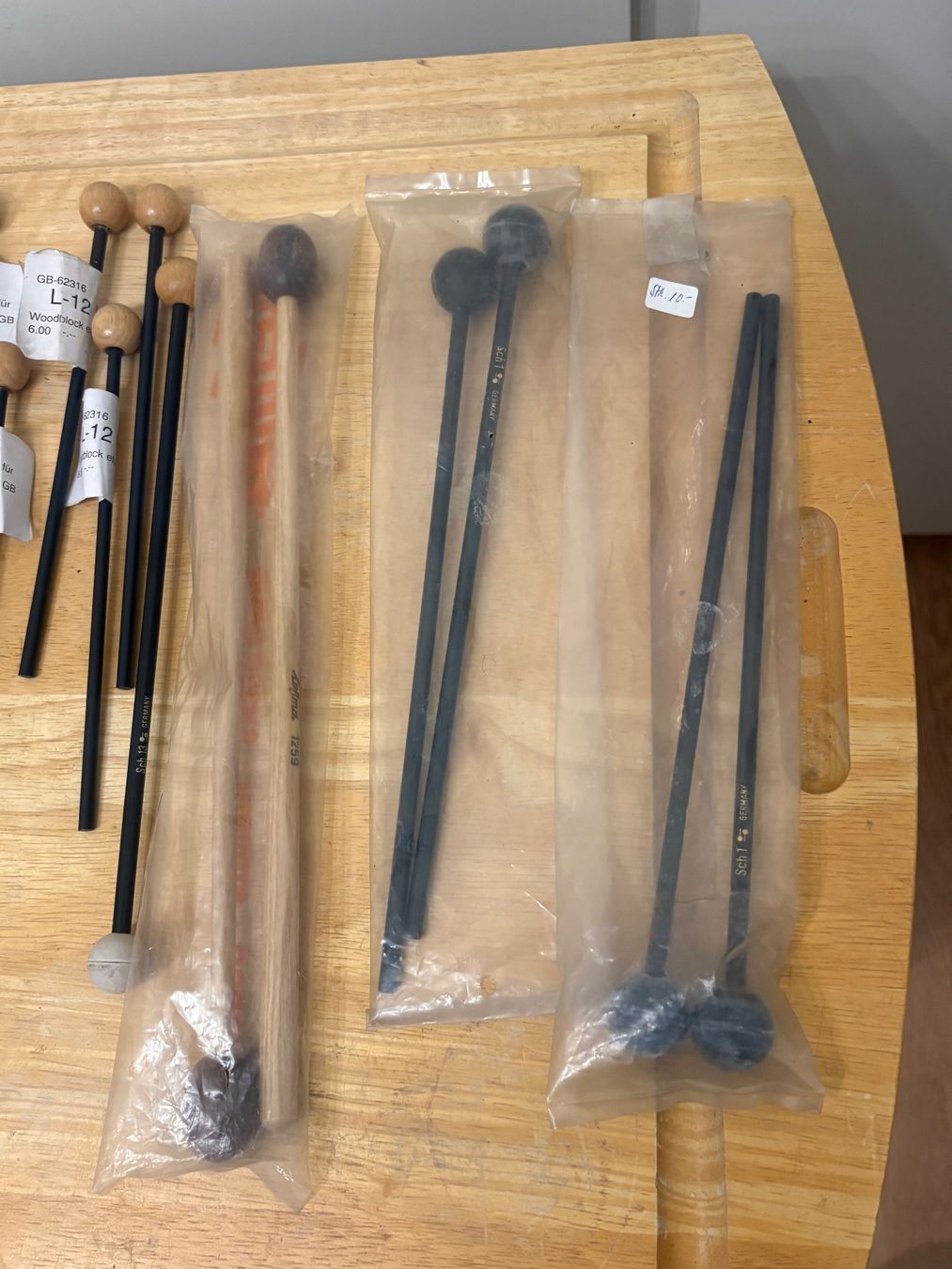 Strumenti musicali: Diverse Mallets/Schlägel Sammlung - Top Zustand! – Nuovo (secondo la descrizione) da Frick venduto da Rukki 3