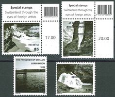 CH 2007, Swiss Landscape & English Literature, SBK 1240-43**
