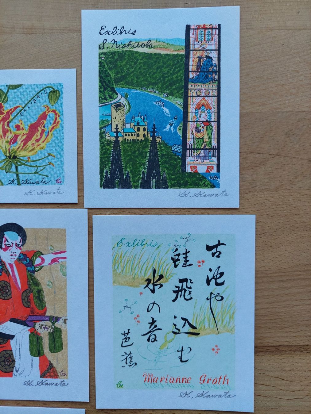 Grafica & Litografie: Sammlung Exlibris Kiichiro Kawata signiert – Usato da Obfelden venduto da Exlibris-Art 4
