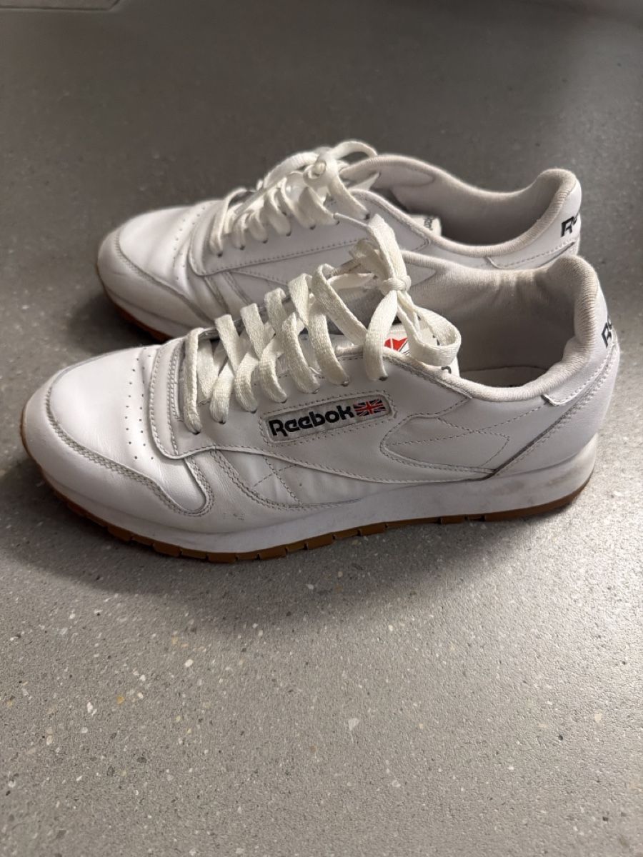 Chaussures hommes: Reebok Classic Leather white  – D'occasion à Zürich par str_vr8v