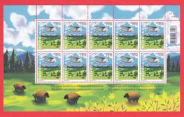 2024 Kleinbogen Sonderflug Lausanne  8x 1.20Fr. Postfrisch