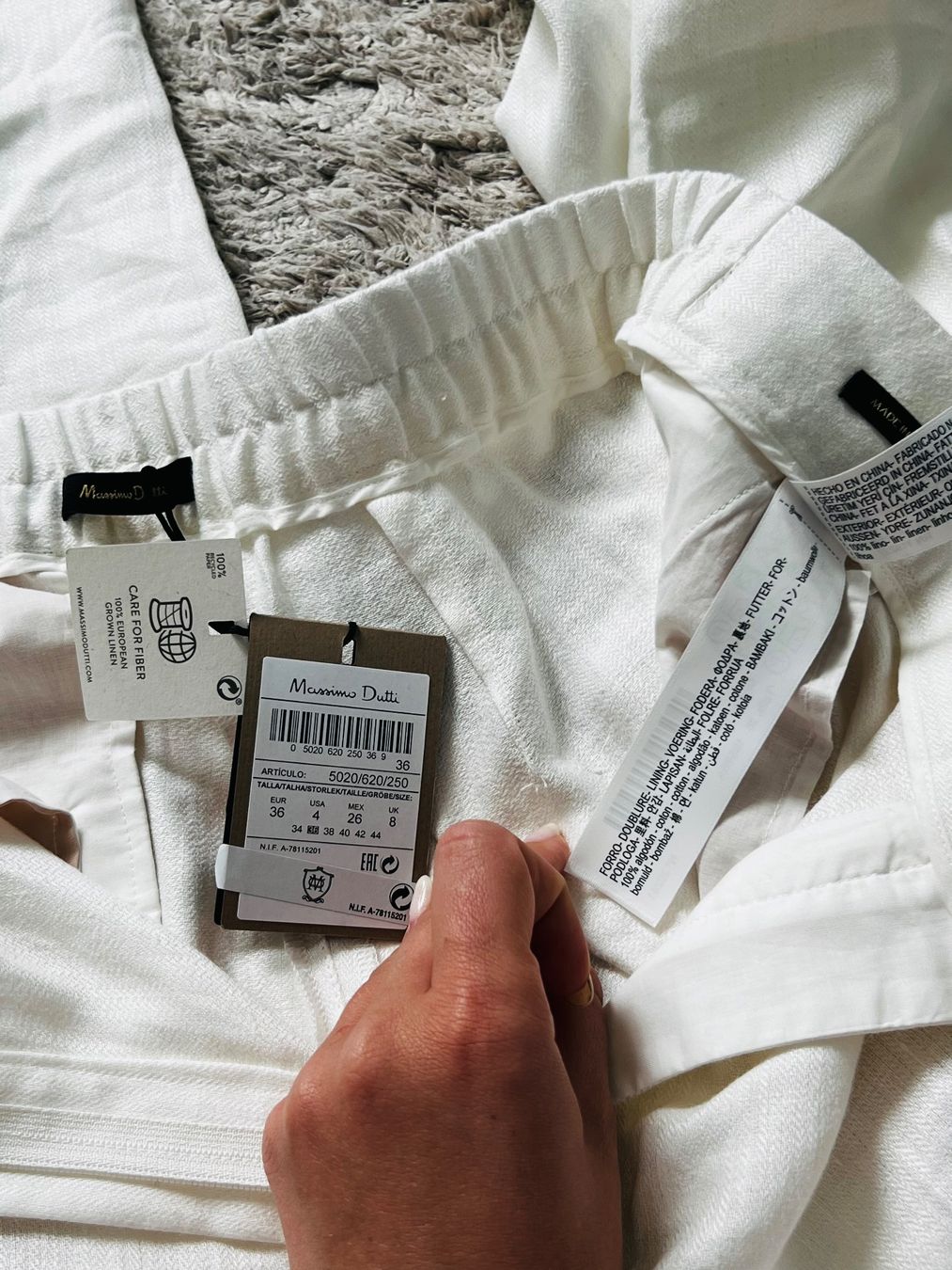 Massimo Dutti Hosen: Massimo Dutti Hose (neu), mit Etikett – Neu und originalverpackt aus Sattel von Zlata1 2