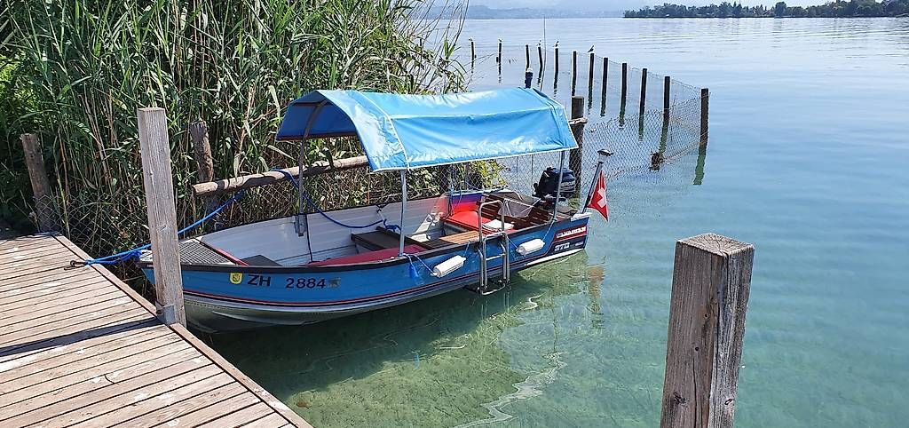 Boote: Aluminium Motorboot Aussenborder 6PS MFK, Anhänger & Blache – Gebraucht aus Bäch SZ von nik_q9m7 3