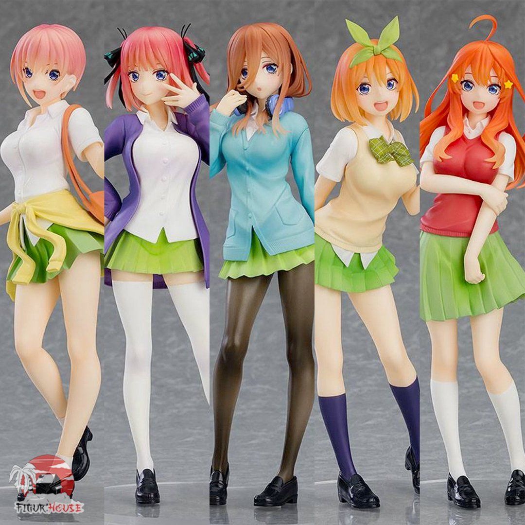 Figuren: The Quintessential Quintuplets Pop Up Parade 1.5 COMPLET – Neu und originalverpackt aus St-Imier von ATTAKSHOP