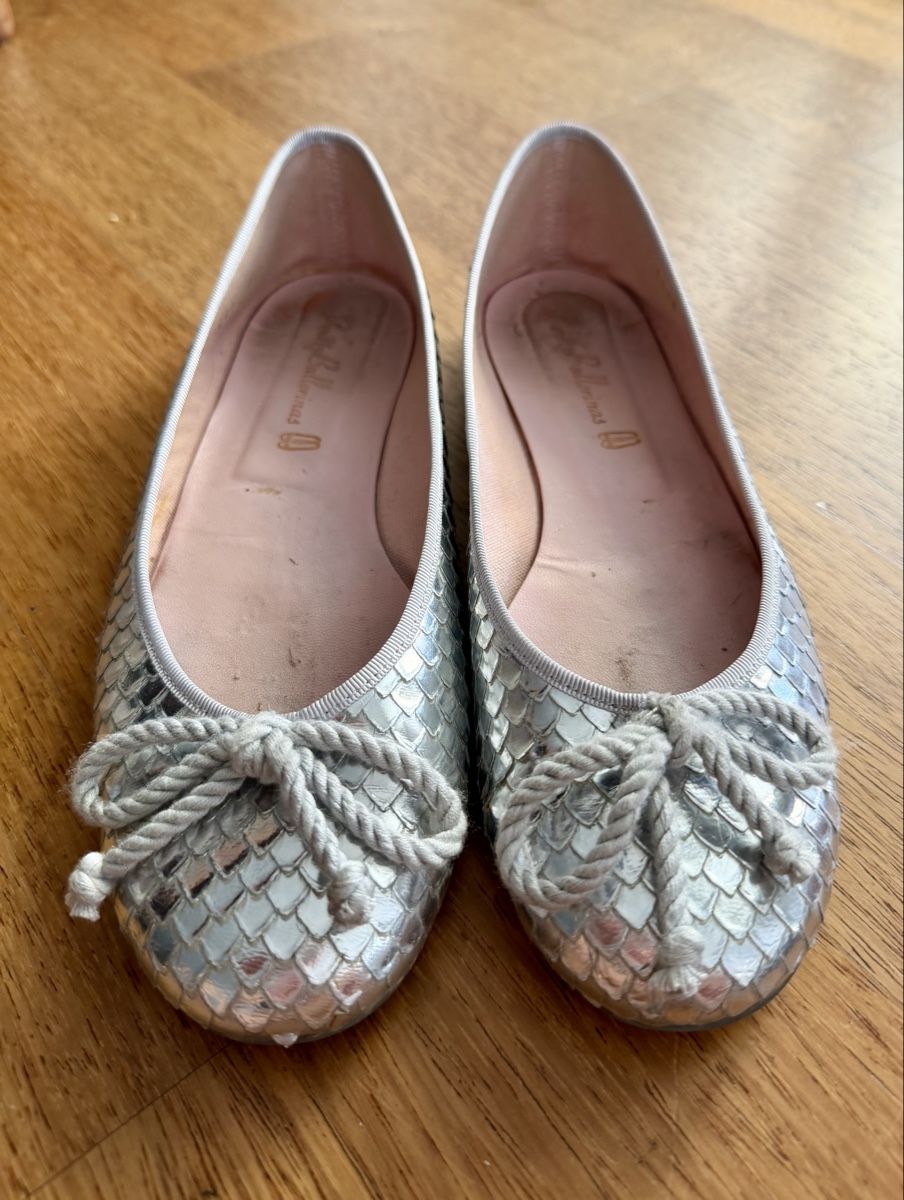 Scarpe da donna: Pretty Ballerinas silber Grösse 38.5 gebraucht – Usato da Unterengstringen venduto da Blingbling537 1