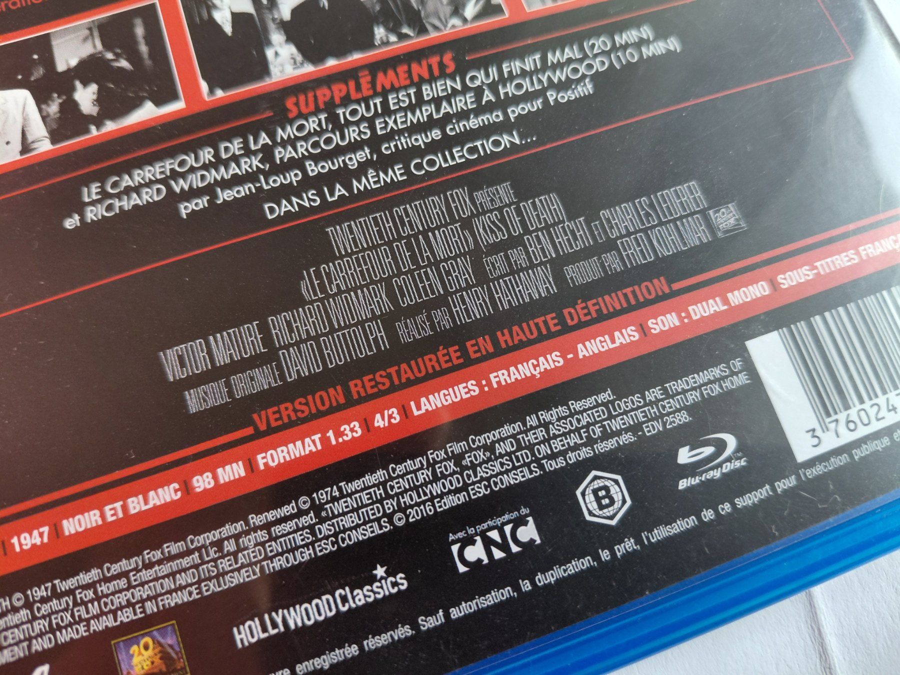 Tutti i DVDs: LE CARREFOUR DE LA MORT – Usato da Denges venduto da Hellboy10 2