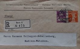 Einschreiben / Drucksache Brief 7.IX.18 , Bundeshaus, Top