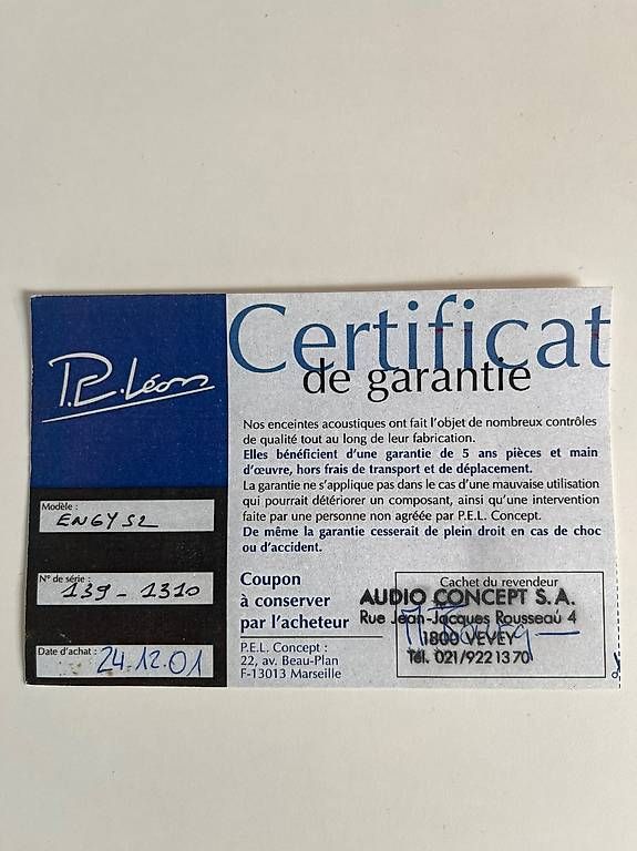 Casse acustiche: Enceintes créé par ingénieurs français  – Usato da Ollon VD venduto da Vaveni68 2