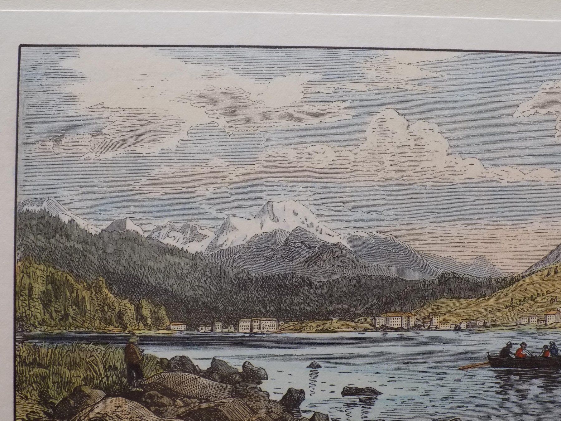 Gravures: St.Moritz Engadin – D'occasion à Risch par Antikfee 2