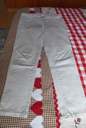 Hellbeige Hose Gr 42 BONITA Bund 43cm