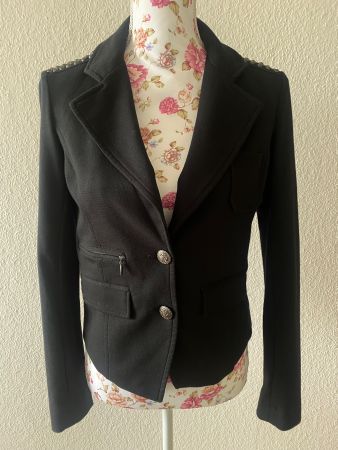 Coole Jacke schwarz mit Details CacheCache  Gr S