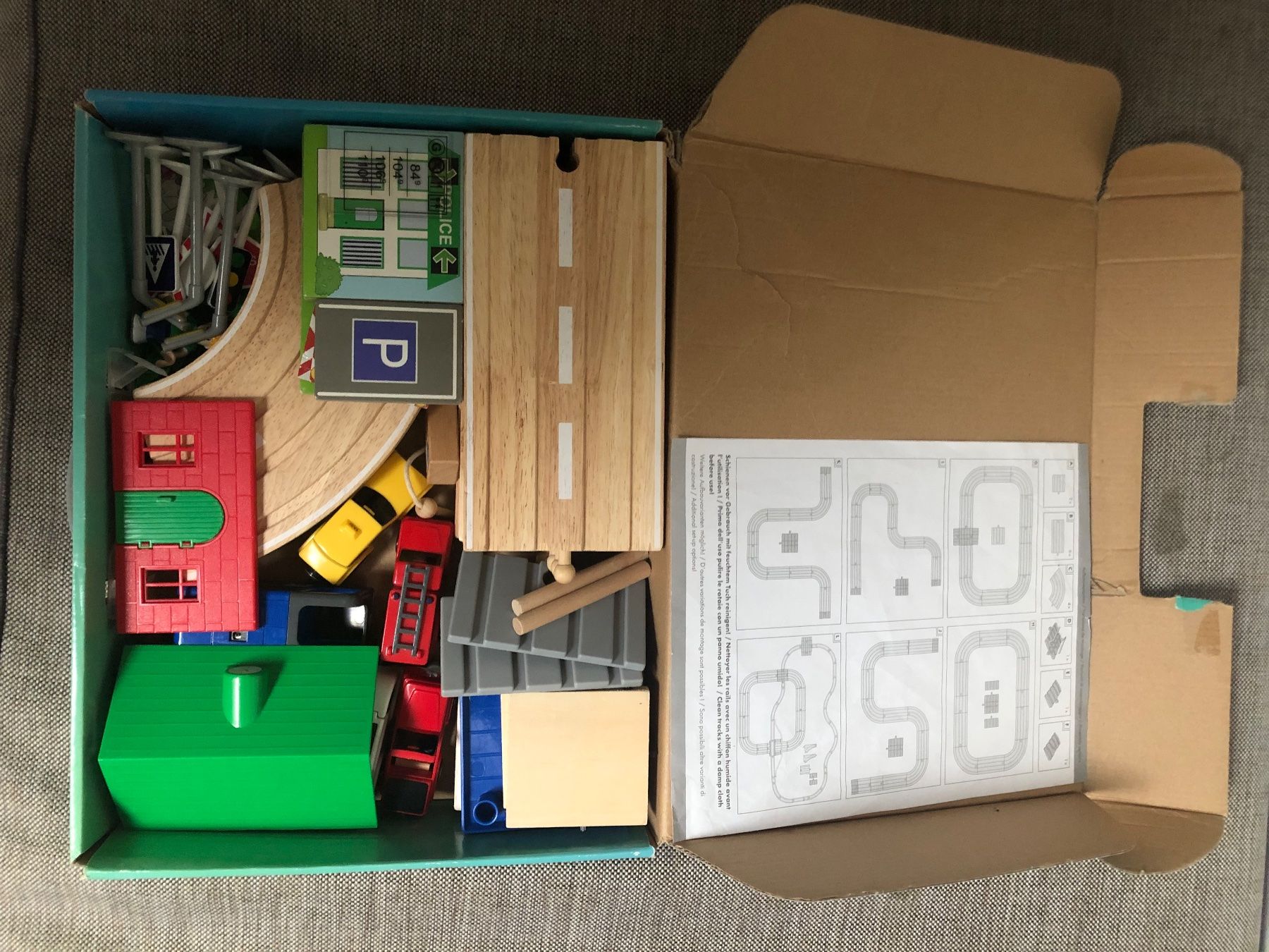 Spielzeuge: Playtive Junior Holz-Autobahn – Gebraucht aus Aarau von arra7 3
