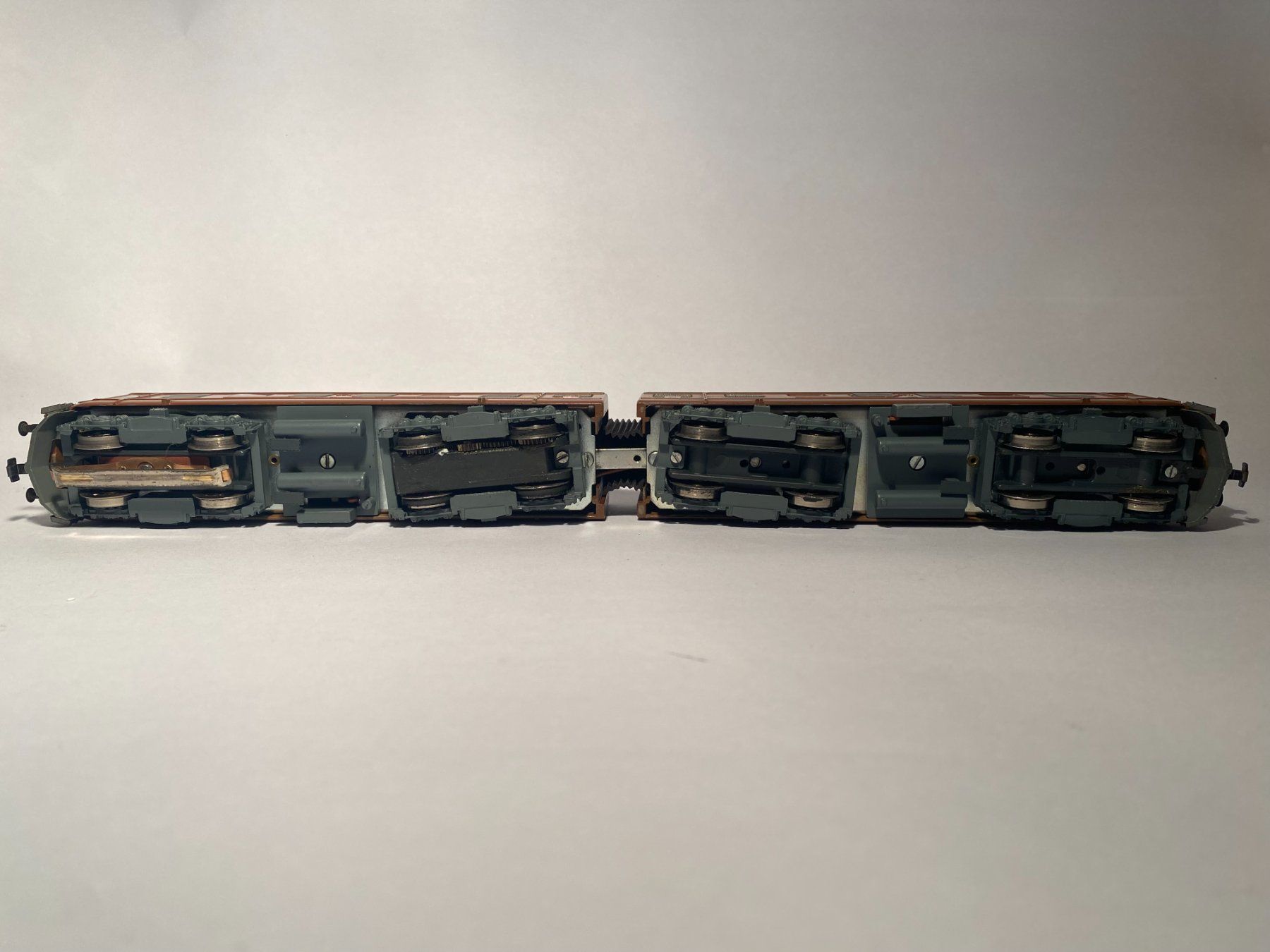 Hag Modellini di ferrovie: Hag E-Lok Ae 8/8 BLS braun AC Analog – Usato da Buchrain venduto da Modellbahn11 6
