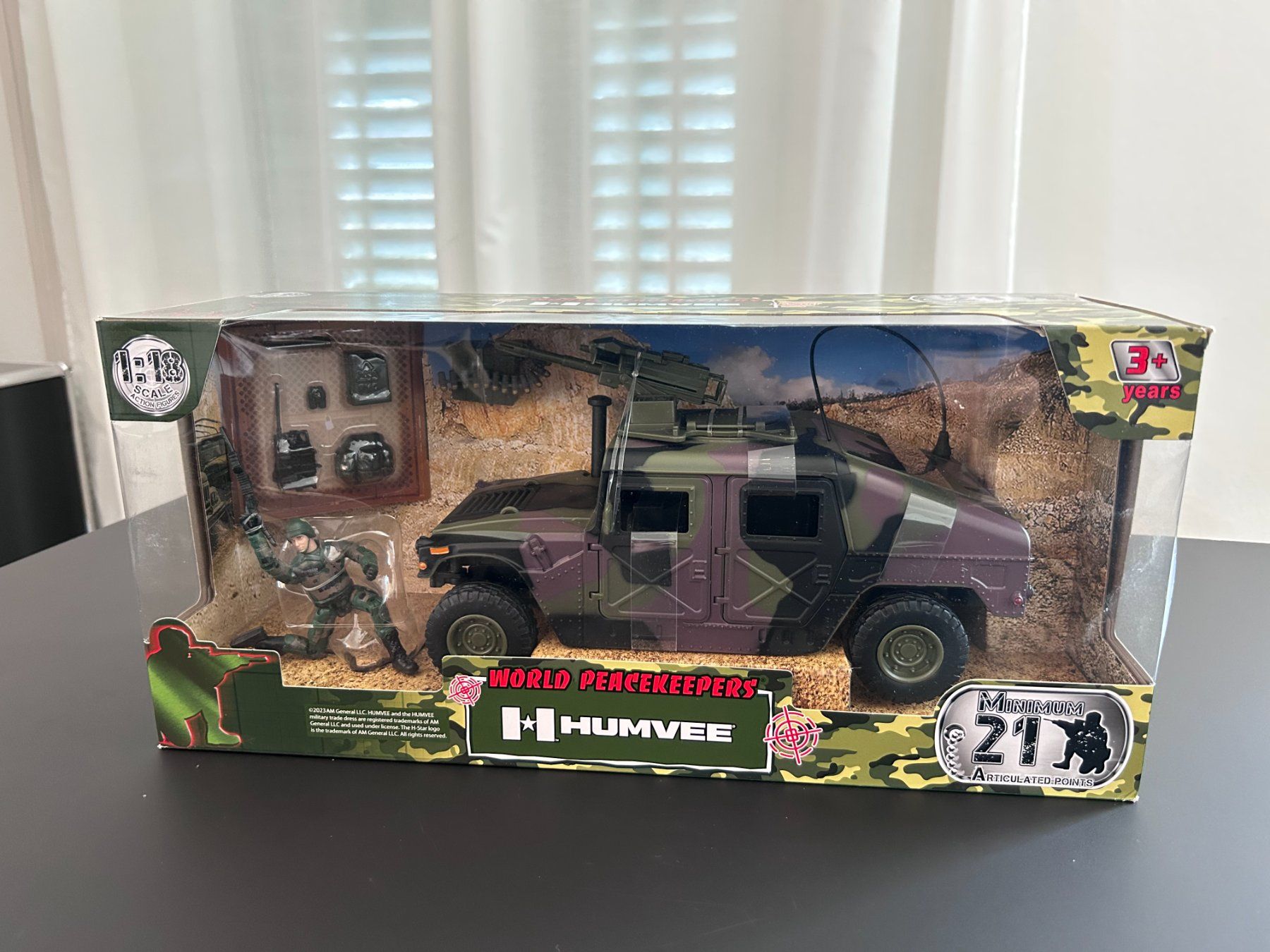 Spielzeuge: WORLD PEACEKEEPERS Humvee - OVP – Neu und originalverpackt aus Bern von nfaerber 3