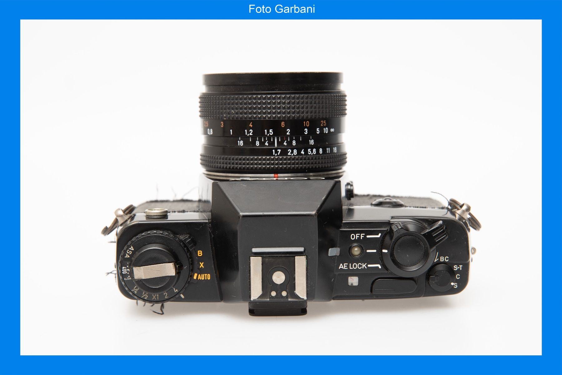Contax Fotocamera: Contax 137 MD Quartz con 50mm f1.7 – Usato da Muralto venduto da FotoGarbani 3