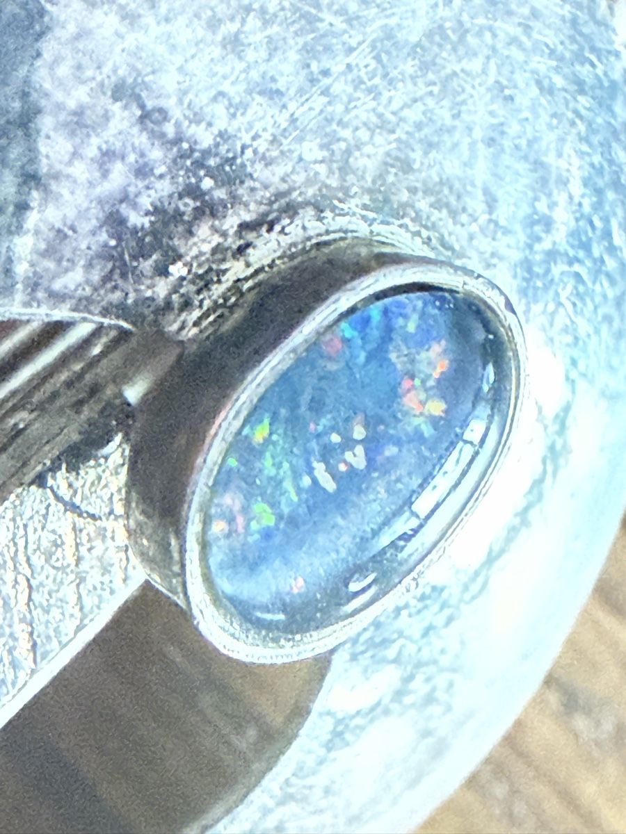 Broches & Aiguilles: Silber Brosche mit Opal 925 Vintage – D'occasion à Goldach par Messerguru 1