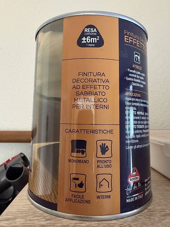 Farben: Vernice effetto sabbia rosa – Neu und originalverpackt aus Vacallo von Ste-c 1