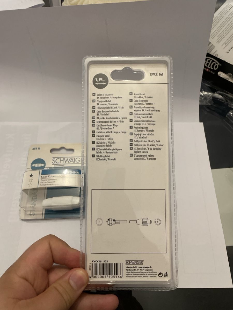 Funktechnik: 1,5 m Antennenkabel – Neu und originalverpackt aus Flums von mai_9fr6 1