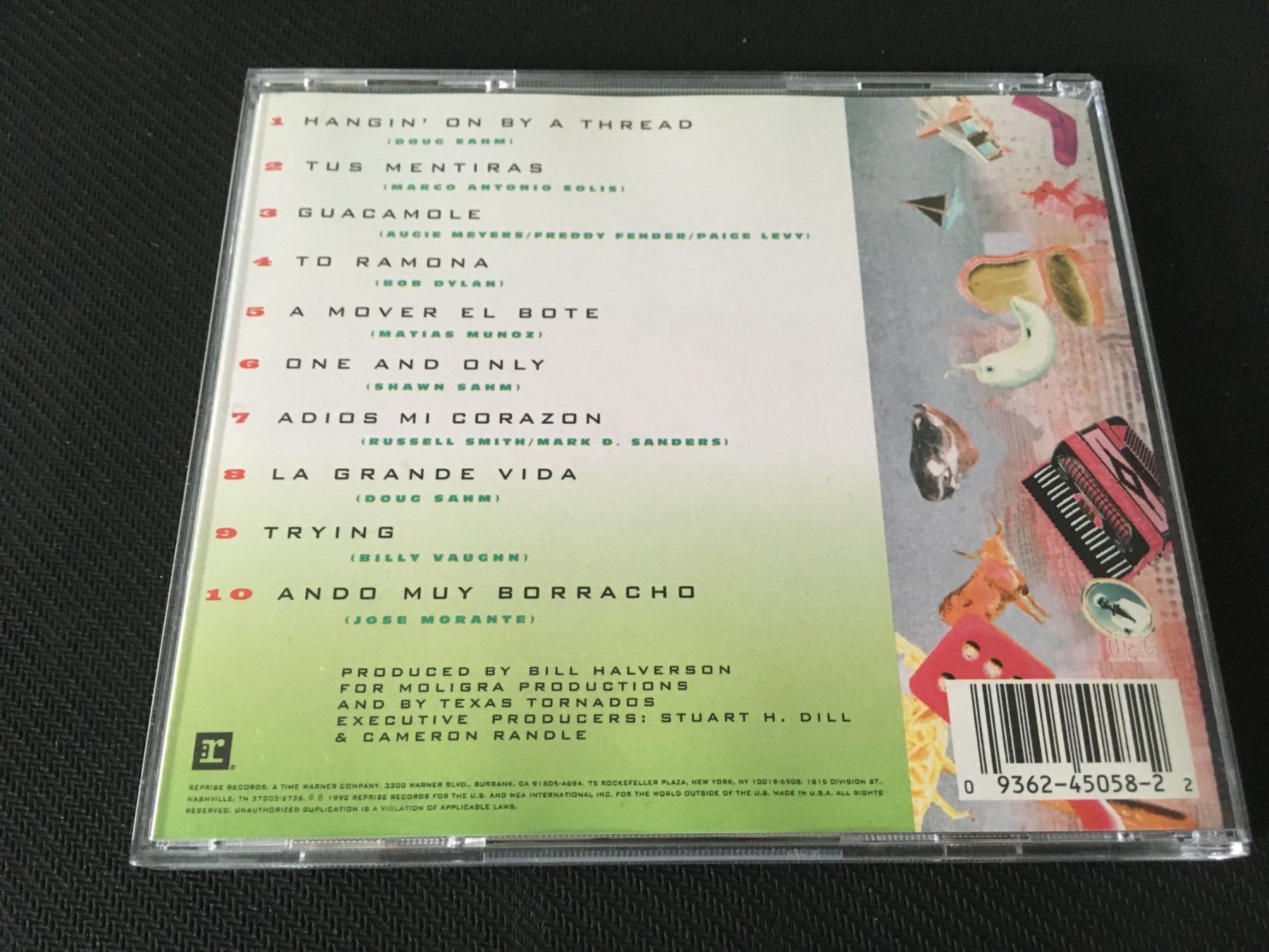 CD: Texas Tornados – Hangin' On By A Thread -CD- – Usato da St.Gallen venduto da MedienJoe 2