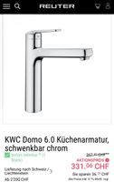 4 robinets de cuisine Kwc domo 6.0
