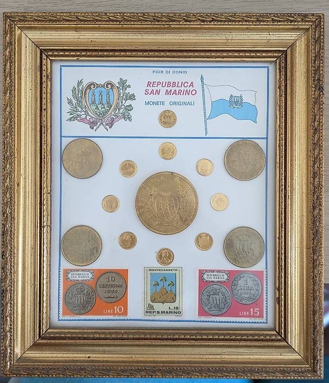 Tutti le monete: San Marino Münzen – Usato da Eiken venduto da aldocina