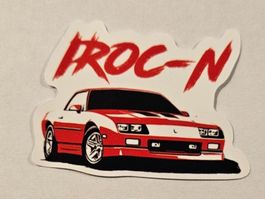 IROC-N Camaro Aufkleber Sticker Tuning Rarität
