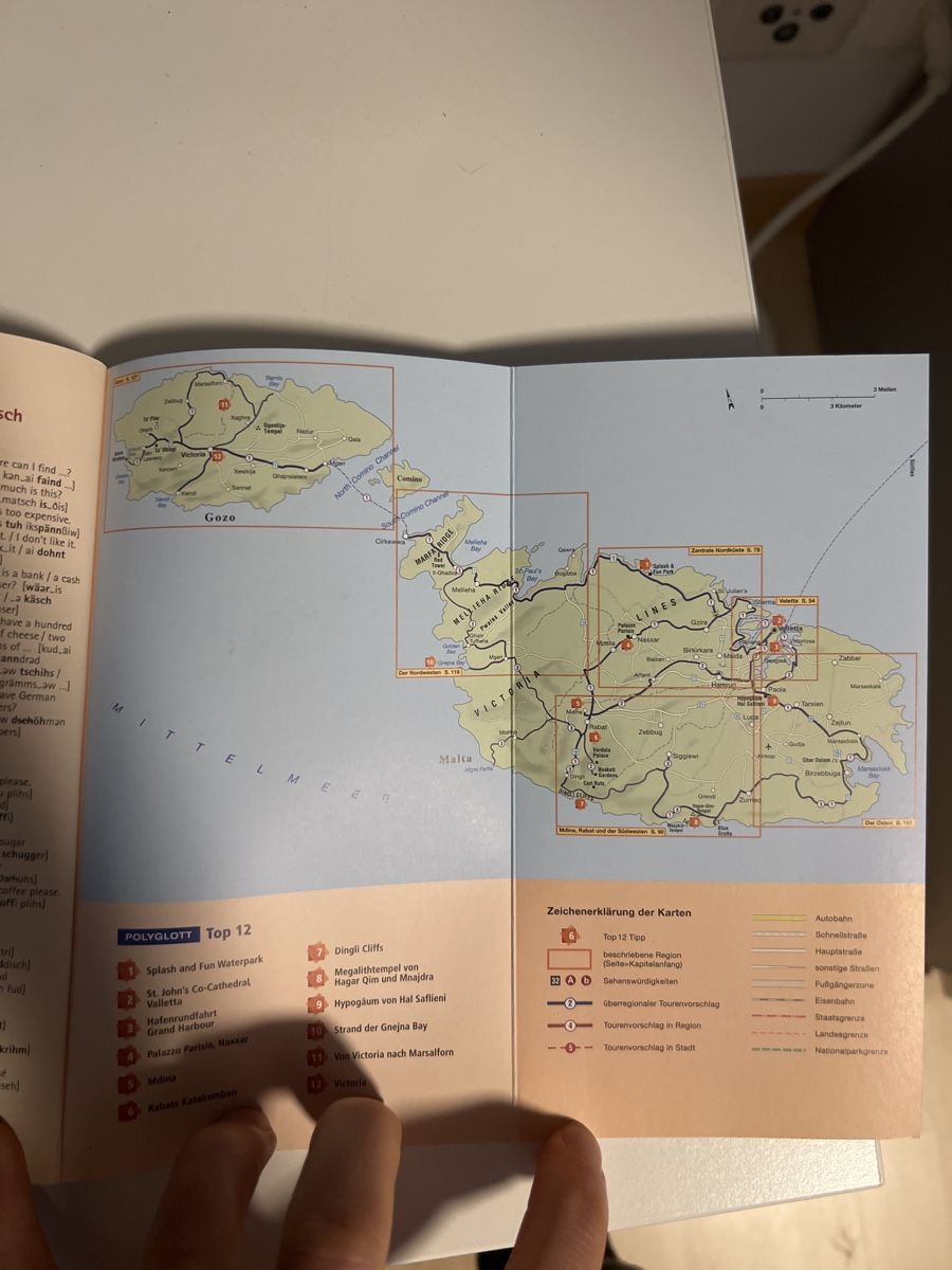 Libri: Reiseführer Malta Polyglott on tour Flipmap NEU – Usato da Schongau venduto da Retro_Shop 2