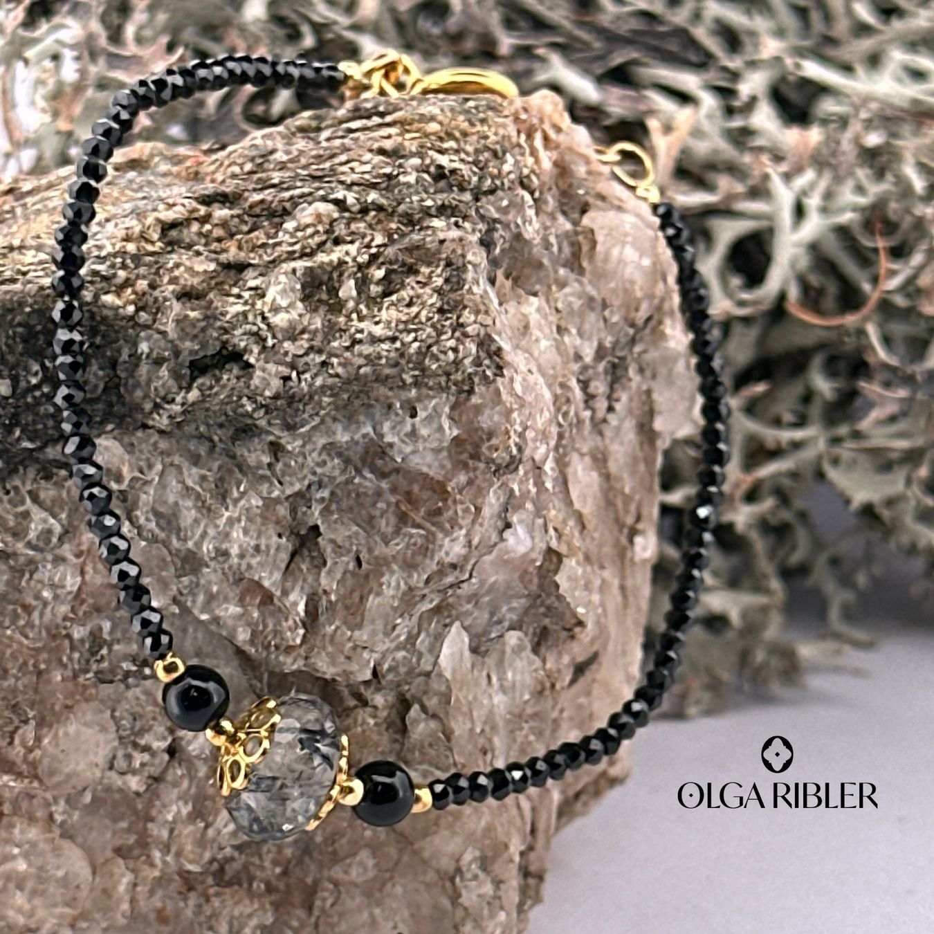Olga Ribler Armbänder & -reifen: Spinel Armband mit Rutilquarz in Silber 925 – Neu (gemäss Beschreibung) aus Luzern von Schmuckoutlet 2