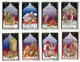 Briefmarken "Märchen". Korea