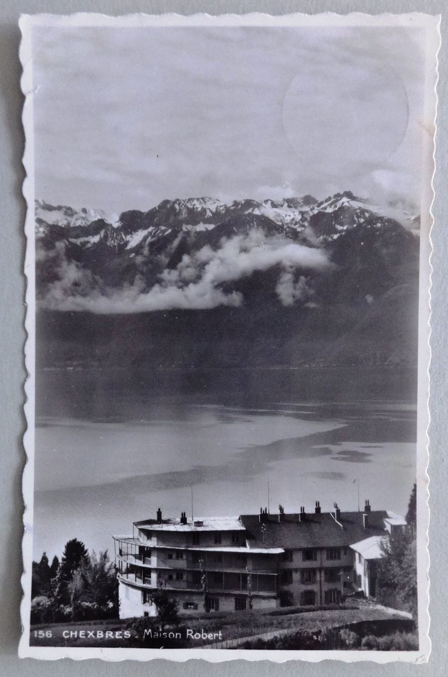 Cartoline postali: Chexbres - Maison Robert – Difettoso da Fétigny venduto da Billy2miny