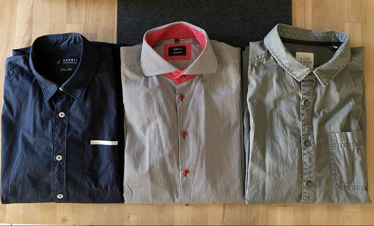 Esprit Kleiderpakete: Herren Hemden 3er Pack Esprit, Jake s, edc – Gebraucht aus Rheinfelden von Tigerlilli