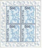 2000 Stickereiblock NABA postfrisch **