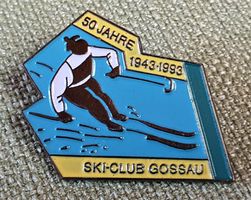 C158  Pin 50 Jahre Ski Club Gossau 43-93