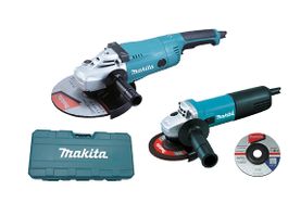 Makita SET 2 Winkelschleifer GA9020R Ø 230mm 9558NB Ø 125mm