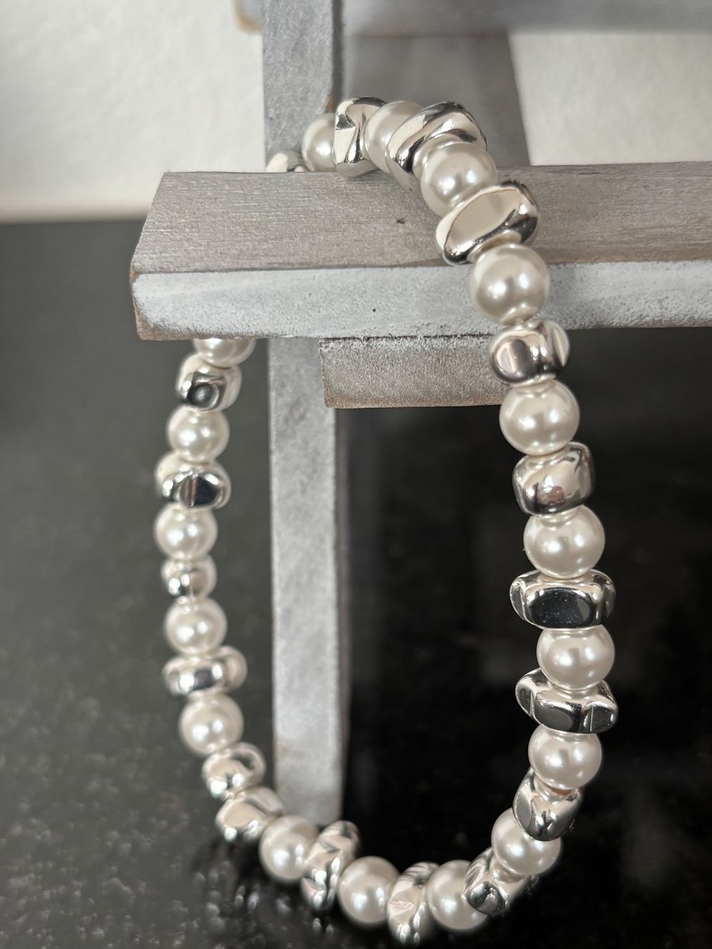 Bracciali & Braccialetti: Elegantes Armband mit Perlen – Nuovo e nell'imballaggio originale da Wald AR venduto da bertli00 1
