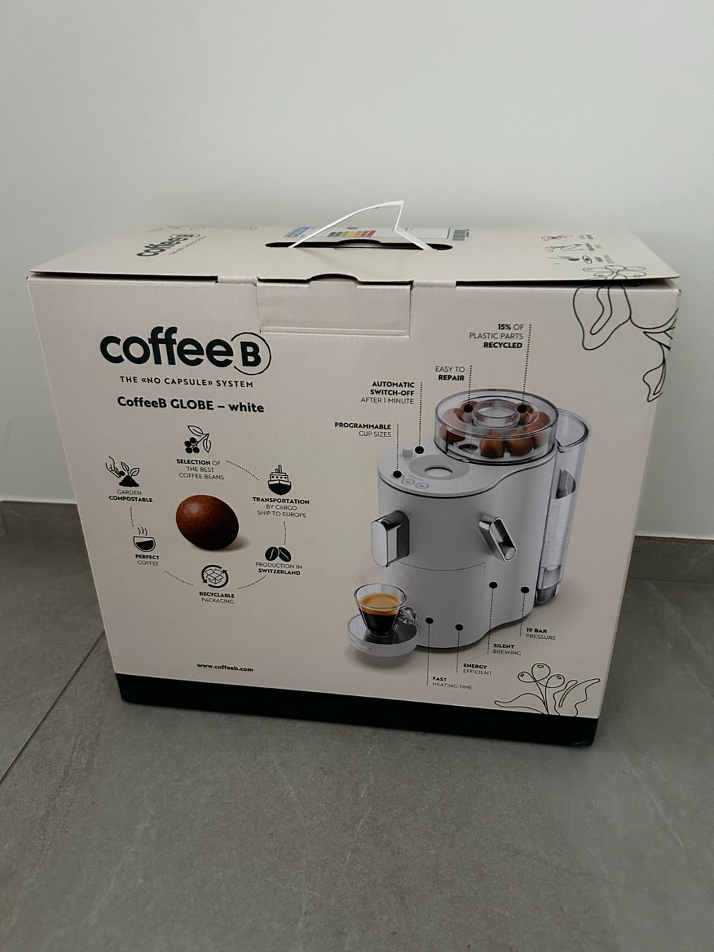 Coffee B Macchine per caffè & Macchine per espresso: Kaffeemaschine  CoffeeB Globe – Nuovo e nell'imballaggio originale da Genestrerio venduto da Zio-Dim 4