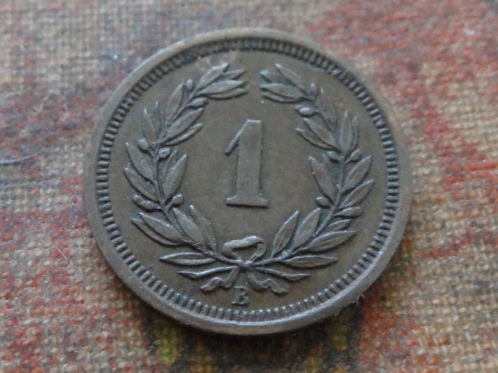 Tutti le monete: 1 Rp. 1928  (A) – Usato da Romanel-sur-Lausanne venduto da Swift13 1