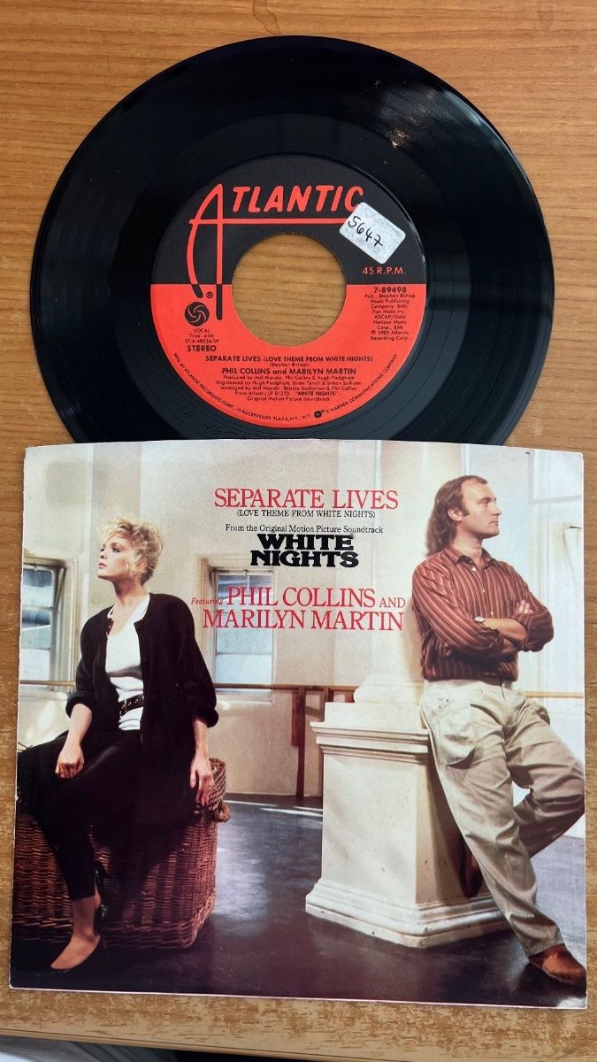 Dischi in vinile: Phil Collins - Separate Lives / 1. US-Press. 1985 - TOP – Usato da Gais venduto da soundcave57
