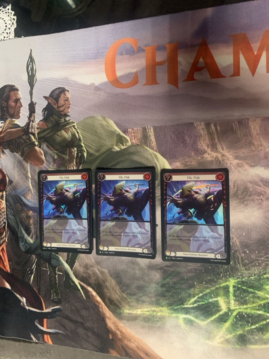 Flesh and Blood Carte collezionabili: Flic Flac Nats Promo Playset – Nuovo (secondo la descrizione) da Ringgenberg BE venduto da gemkeeper