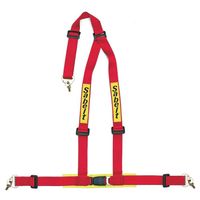 Sabelt Tuning ECE Gurt, 3 Punkt, ausklinkbar, rot NEU