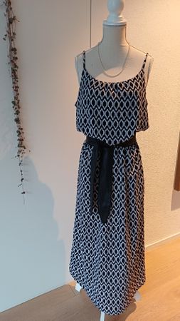Maxi Sommerkleid Gr. M von ONLY, Schwarz-Weiss
