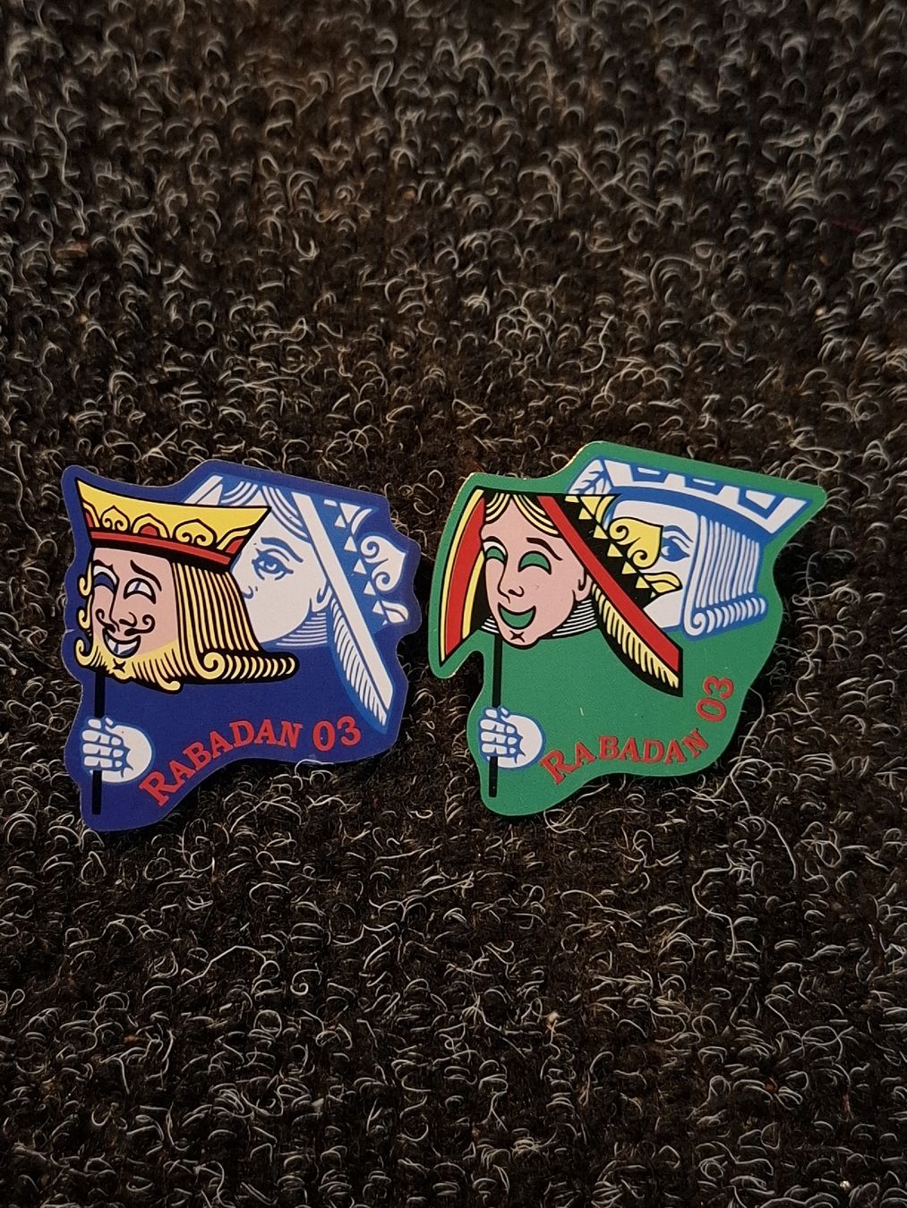 Plaketten & Abzeichen: 4 Pin's Rabadan Bellinzona – Neu (gemäss Beschreibung) aus Motto Blenio von Vigio 1