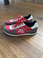Coole ESAF Sommer Turnschuhe Gr. 46, Rot Grau Neuwertig