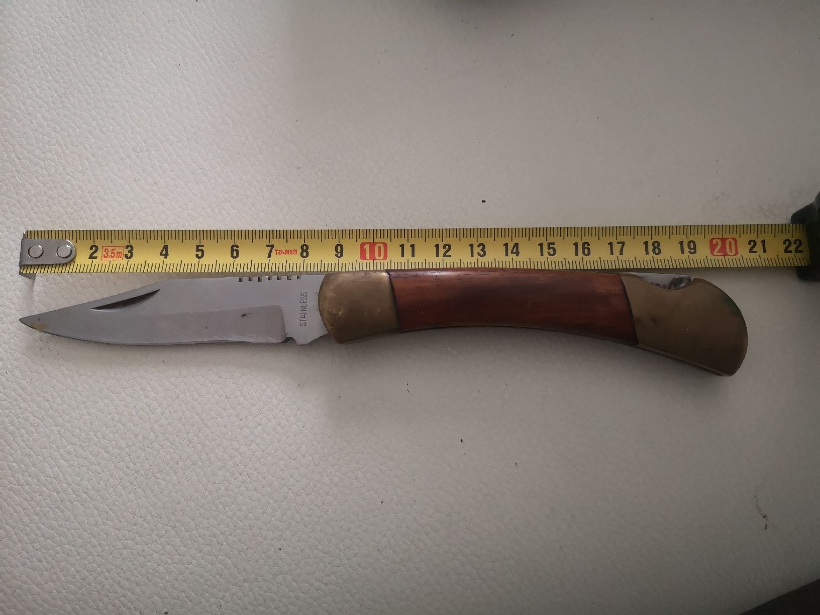 Taschenmesser: Vintage Jagtmesser mit Holzgriff – Gebraucht aus Belp von mar_76s8 4